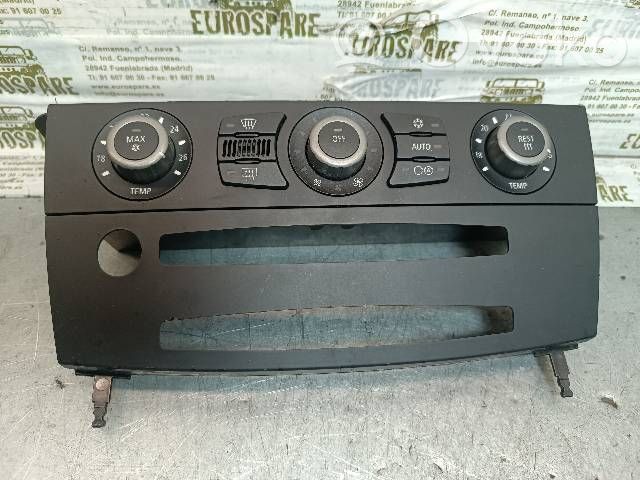 BMW 5 E60 E61 Climate control unit 