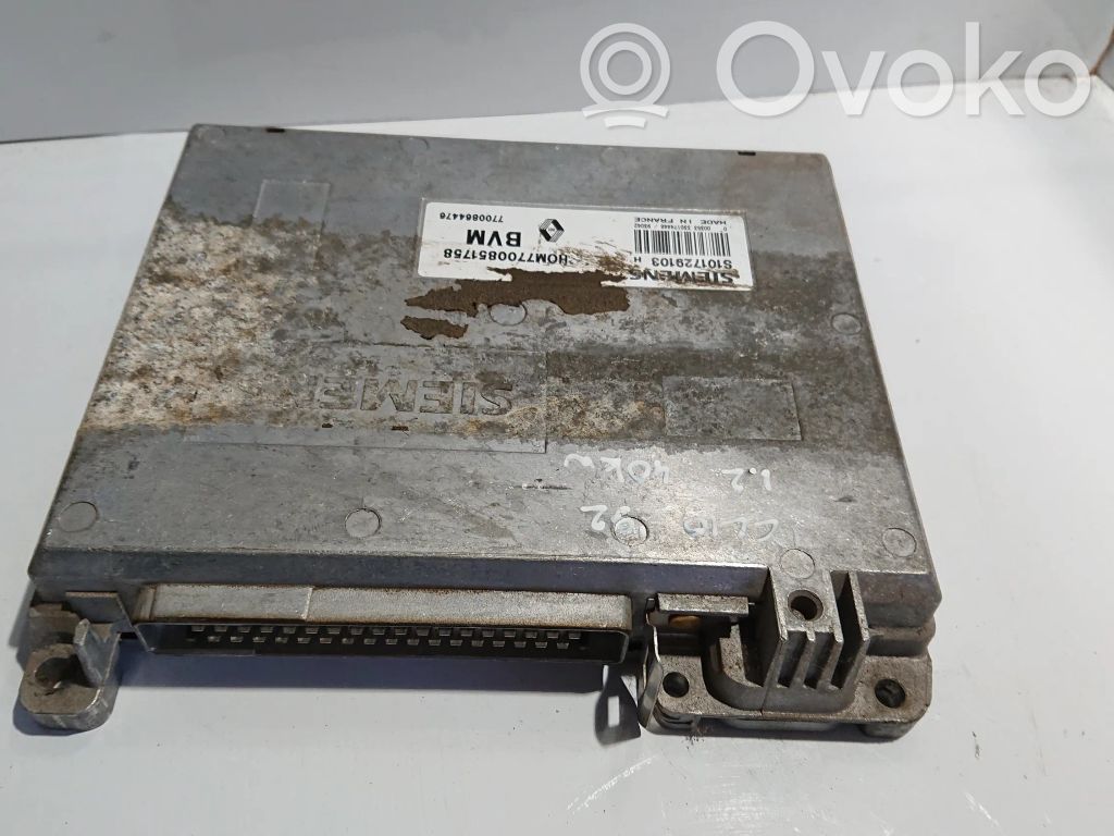 Renault Clio I Engine control unit/module 