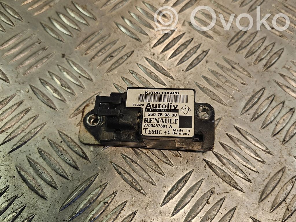 Renault Scenic I Airbagsensor Crashsensor Drucksensor 