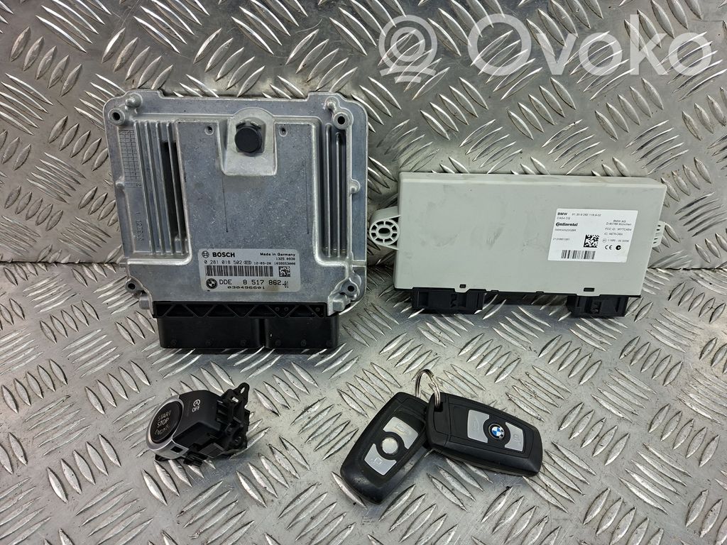 BMW X3 F25 Engine ECU kit and lock set 
