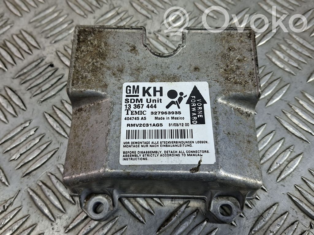 Opel Zafira B Unidad de control/módulo del Airbag 
