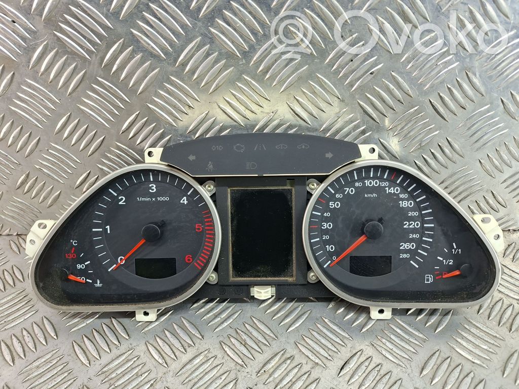 Audi A6 S6 C6 4F Speedometer (instrument cluster) 
