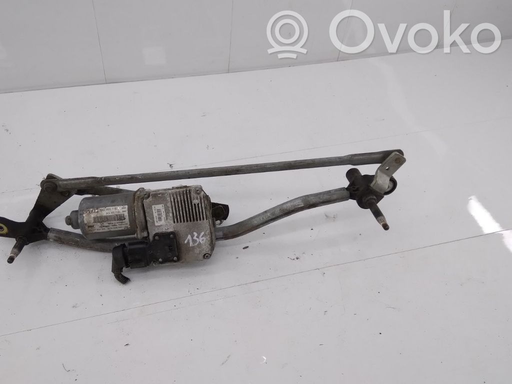 Audi A4 S4 B8 8K Mechanizm i silniczek wycieraczek szyby przedniej / czołowej 