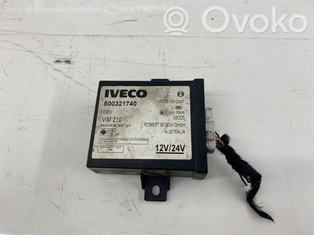 Immobilizer control unit/module   500321740