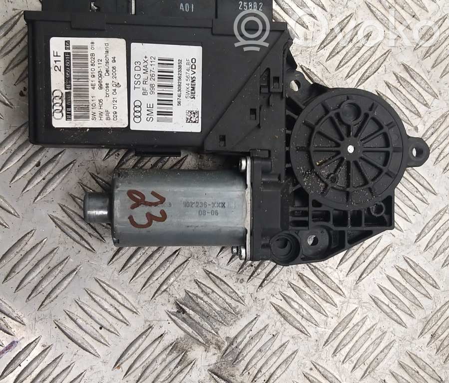 Audi A8 S8 D3 4E Front door window regulator motor 
