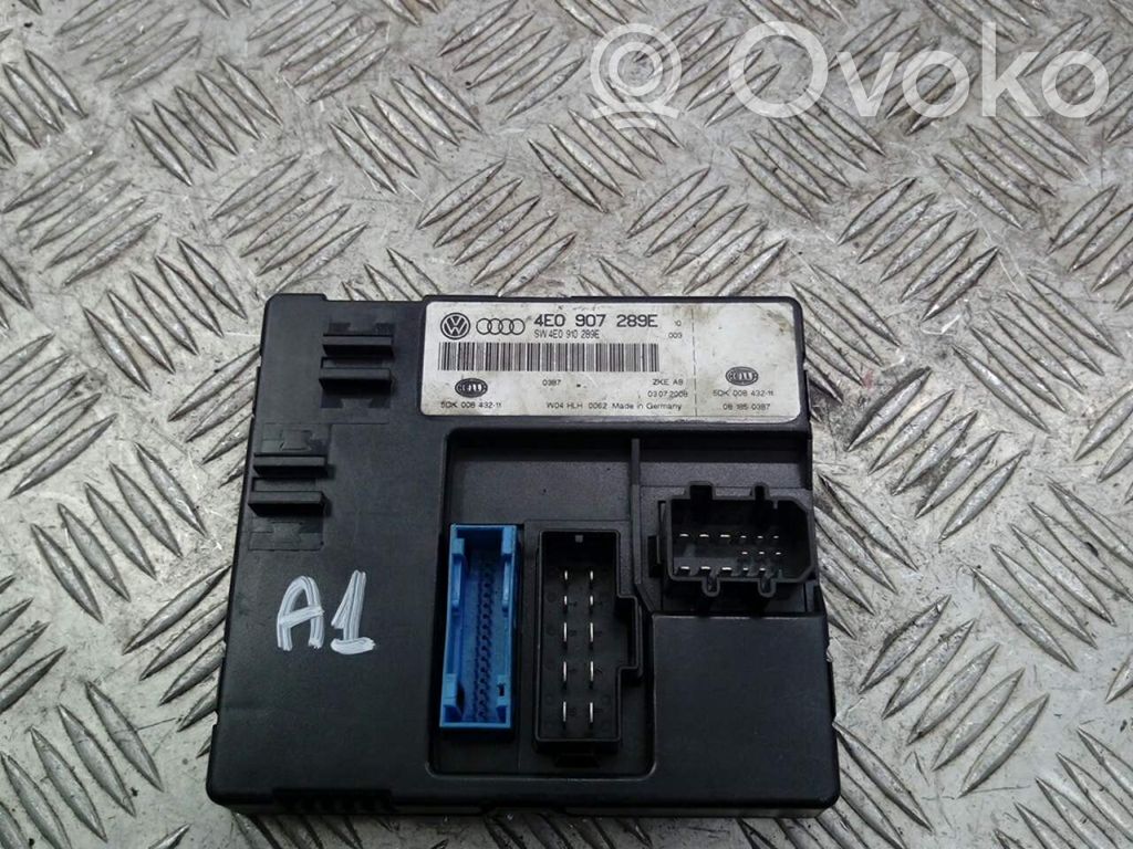 Audi A8 S8 D3 4E Comfort/convenience module 