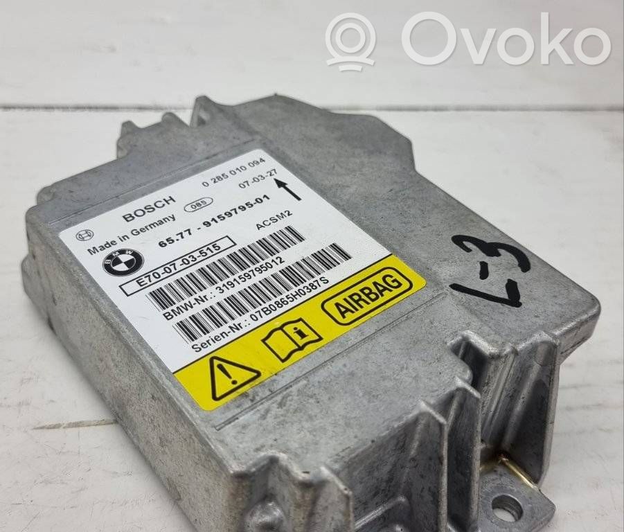 BMW X5 E70 Airbag control unit/module 