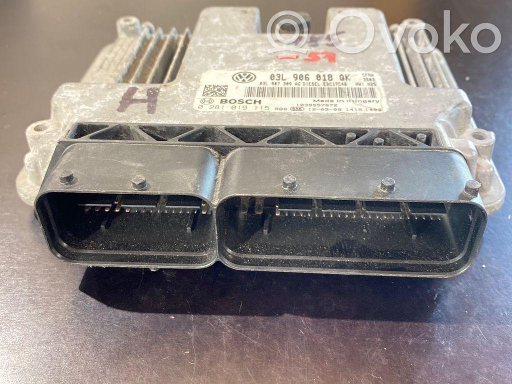 Skoda Yeti (5L) Engine control unit/module 