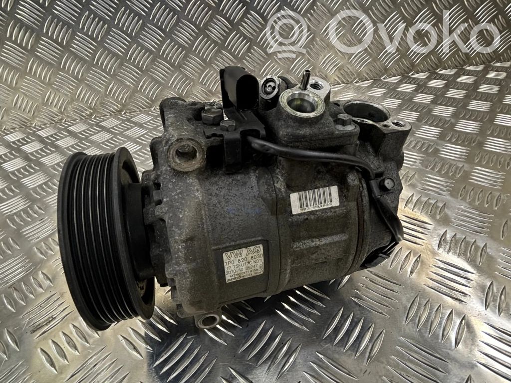 Volkswagen Touareg II Kompresor / Sprężarka klimatyzacji A/C 