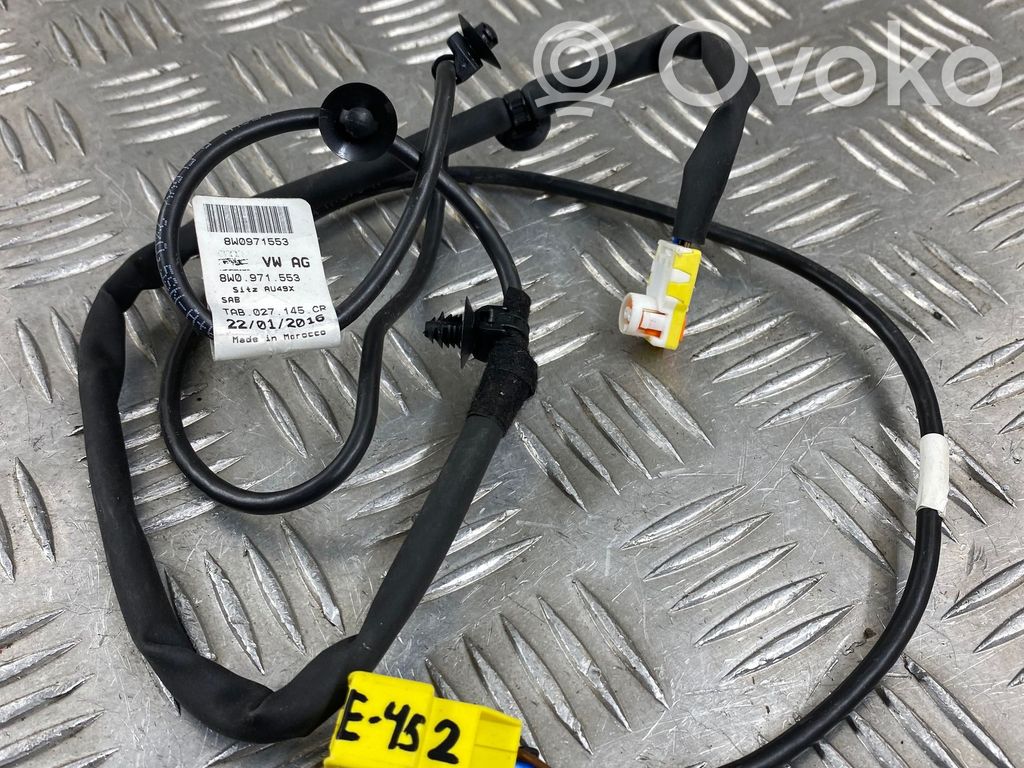 Audi A4 S4 B9 Otros cableados 