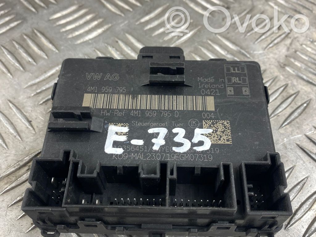 Porsche Panamera (971) Door control unit/module 
