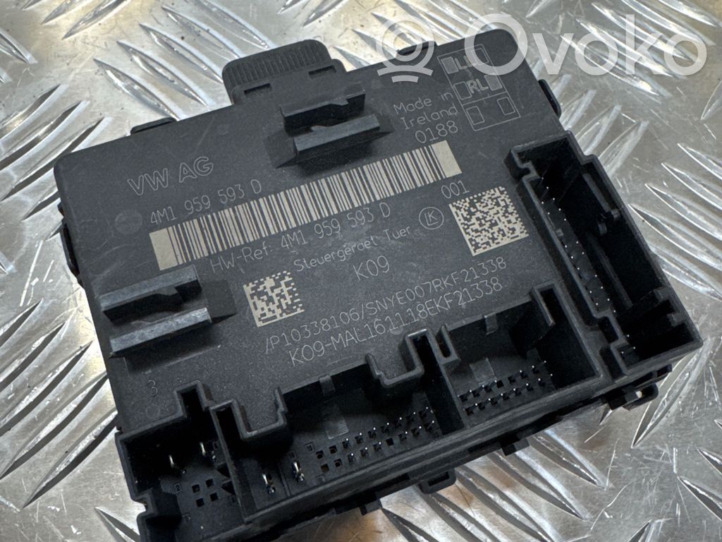 Audi A6 S6 C8 4K Door control unit/module 