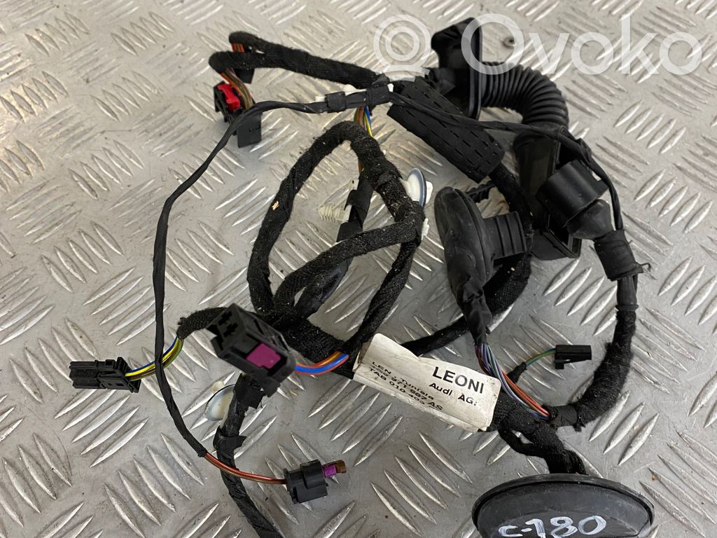 Audi A6 S6 C7 4G Cableado de puerta trasera 