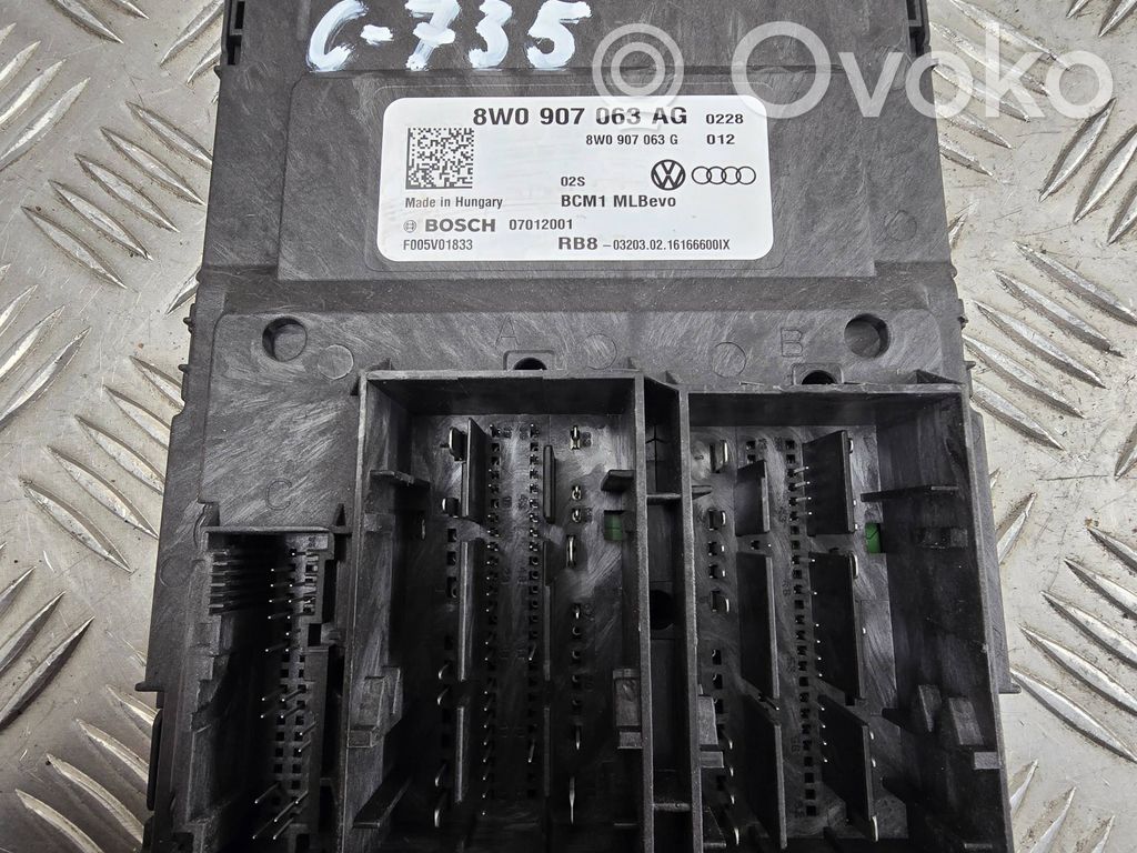 Audi Q7 4M Moduł / Sterownik komfortu 