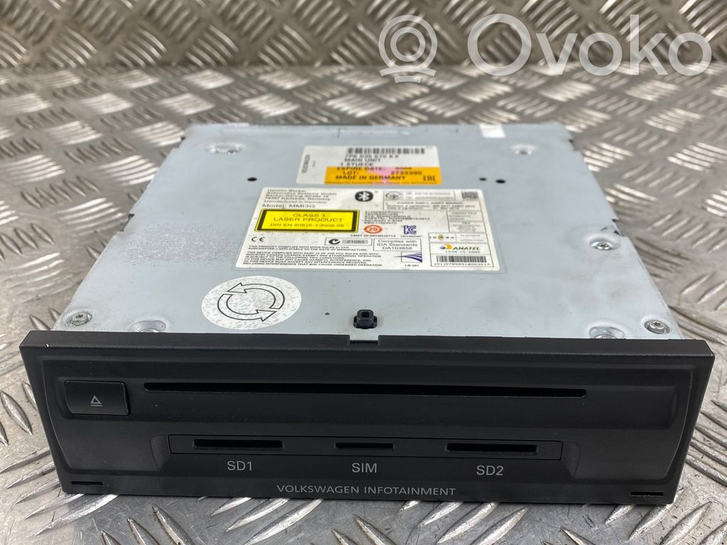 Volkswagen Touareg II Moduł / Sterownik GPS 