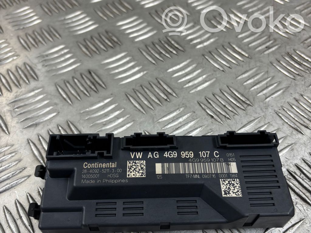 Audi A6 S6 C7 4G Tailgate/trunk control unit/module 