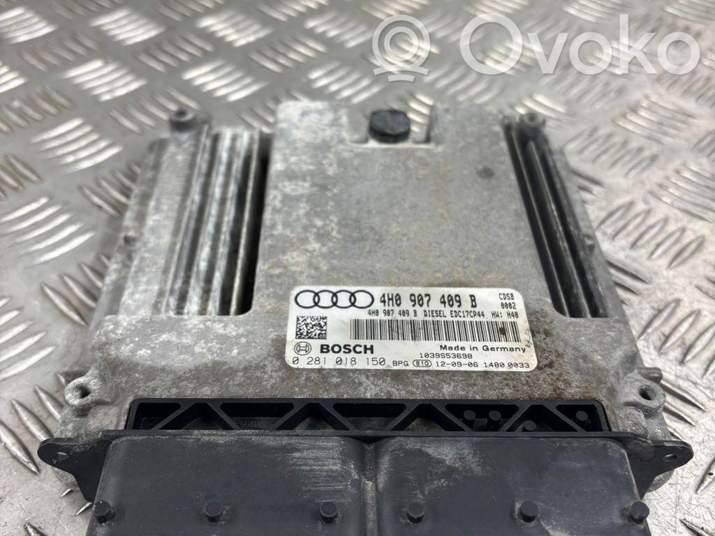 Audi A8 S8 D4 4H Engine control unit/module 