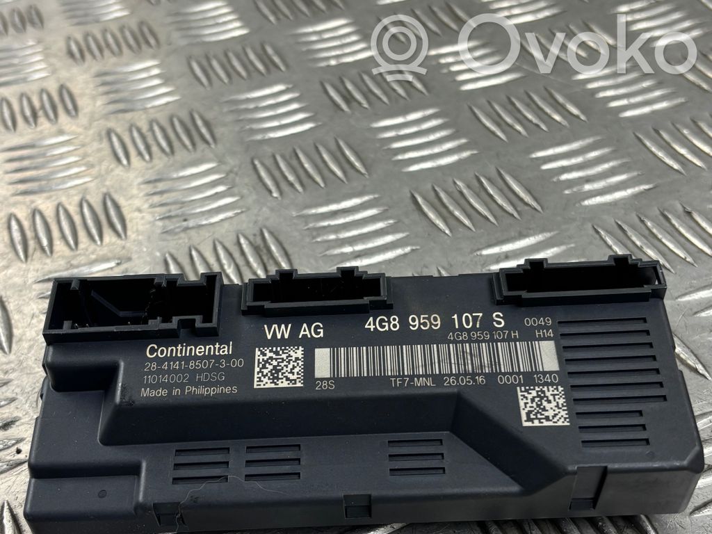 Audi A7 S7 4G Tailgate/trunk control unit/module 