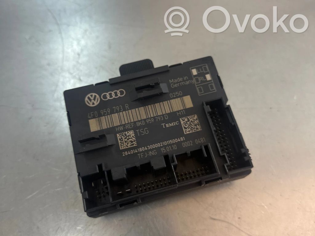 Door control unit/module   8K0959793D,4F0959793R