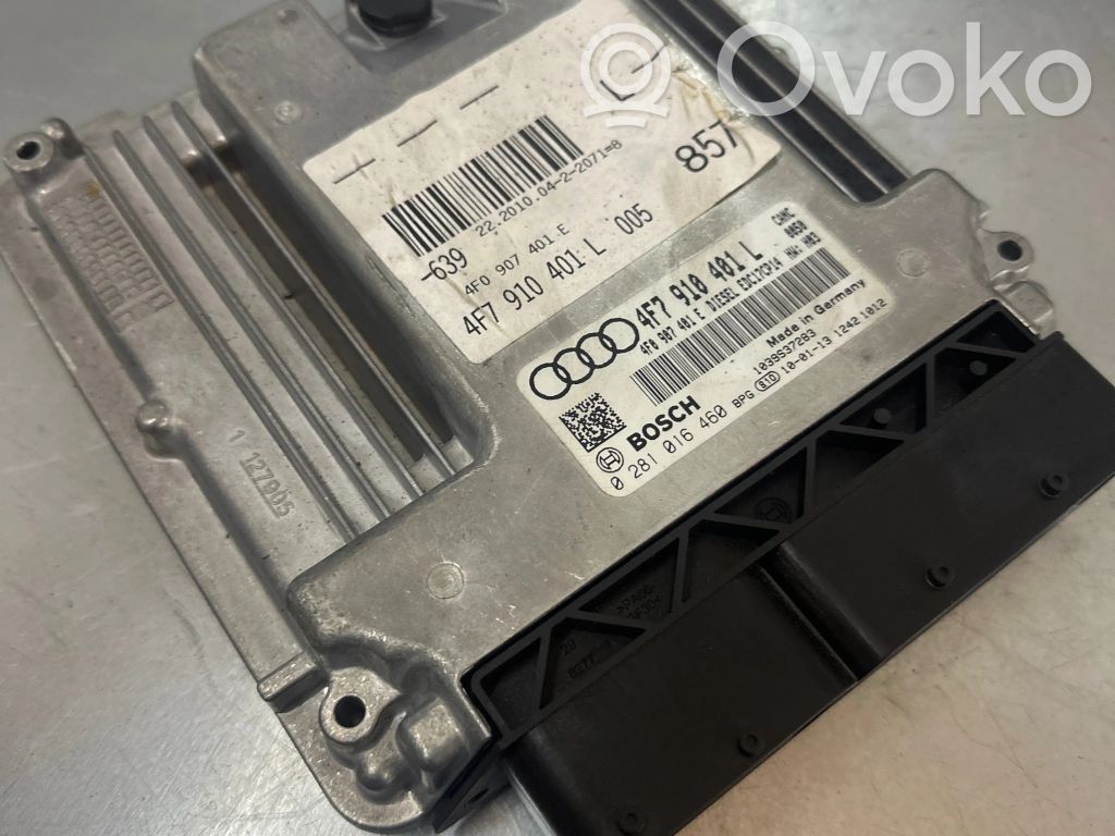 Engine control unit/module   4F7910401L,0281016460