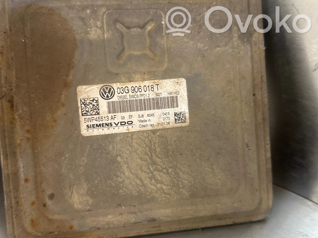 Volkswagen PASSAT B6 Centralina/modulo del motore 