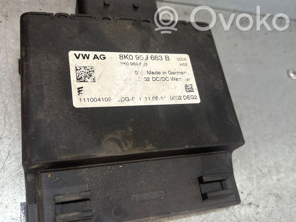 Audi A6 S6 C7 4G Módulo conversor/inversor de voltaje 
