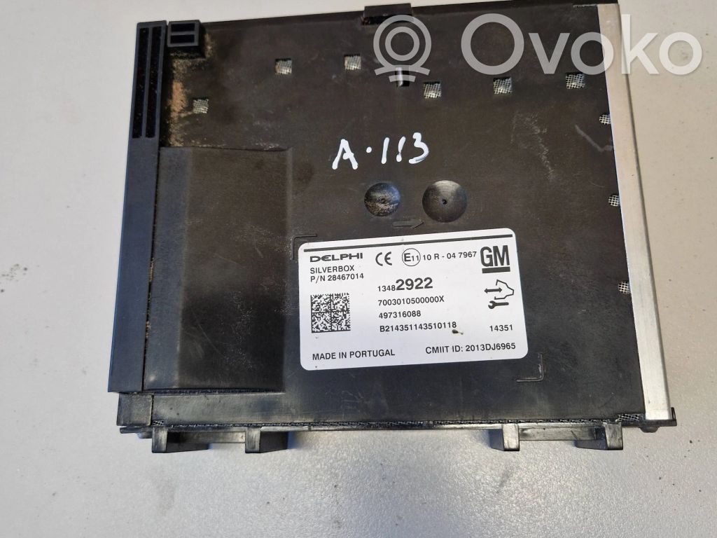 Opel Insignia A Alte unități/module de control 