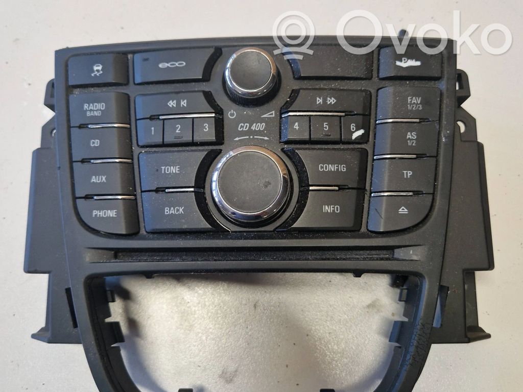 Opel Astra J Head unit multimedia control 