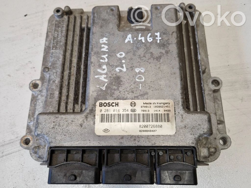 Renault Laguna III Engine control unit/module 