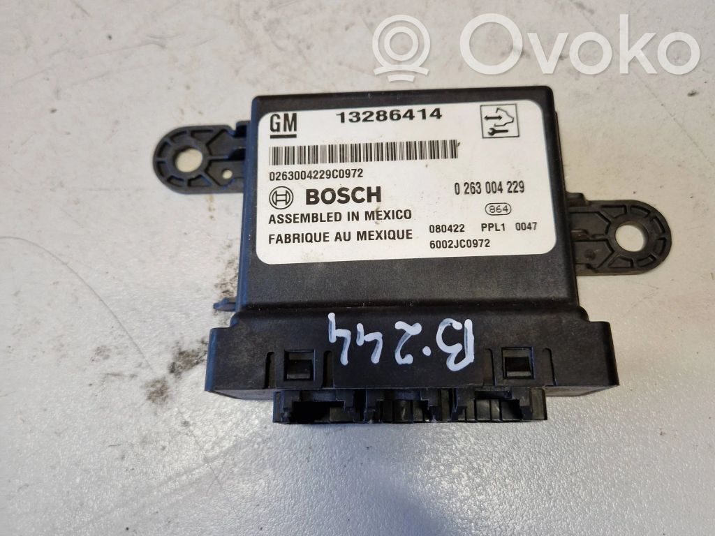 Opel Zafira B Parking PDC control unit/module 