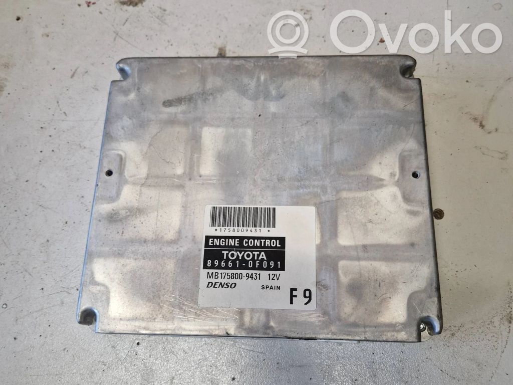 Engine control unit/module   896610F091,1758009431,MB1758009431