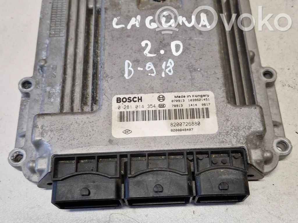 Renault Laguna III Engine control unit/module 