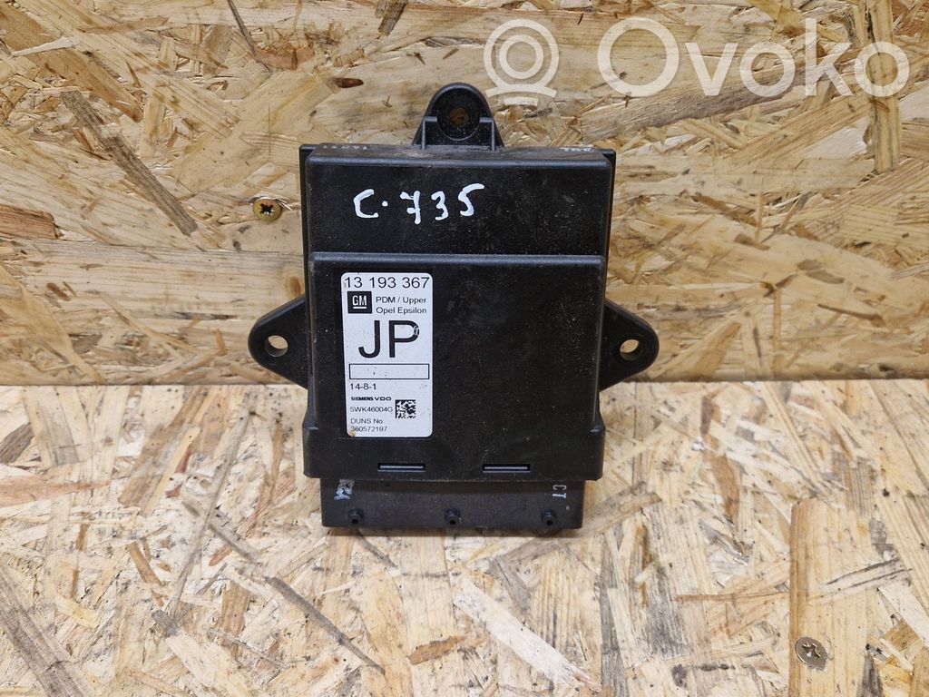 Opel Vectra C Oven ohjainlaite/moduuli 