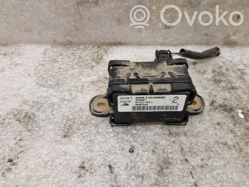 Mitsubishi Grandis ESP acceleration yaw rate sensor 