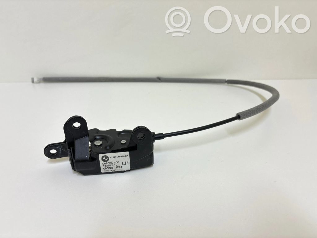 BMW X5 E70 Tailgate/trunk/boot lock/catch/latch 