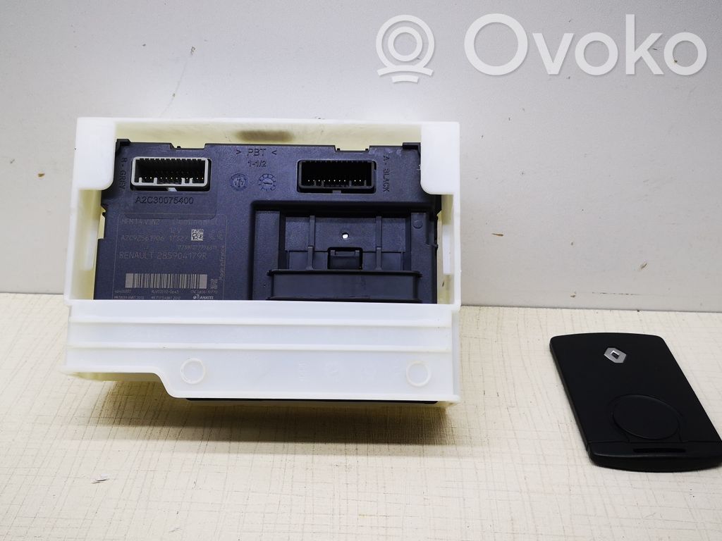 Renault Captur Ignition key card reader 