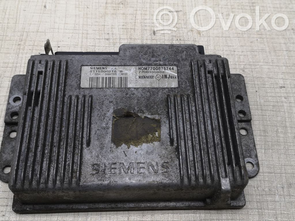 Engine control unit/module   7700105982