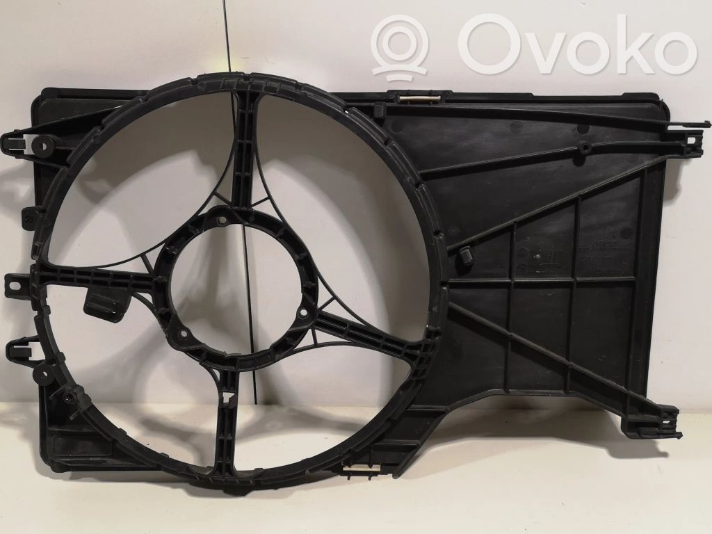 Opel Corsa E Radiator cooling fan shroud 