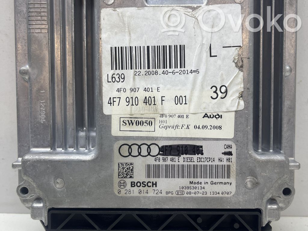 Audi A6 Allroad C6 Engine control unit/module 