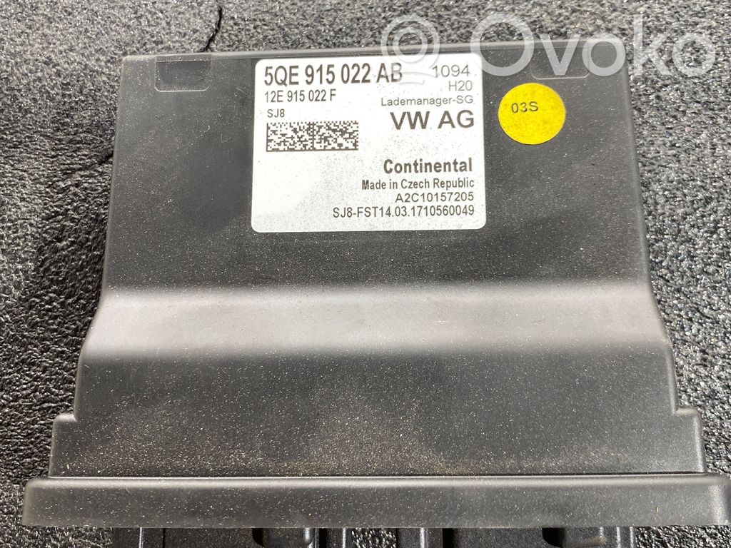 Volkswagen e-Golf Battery control module 