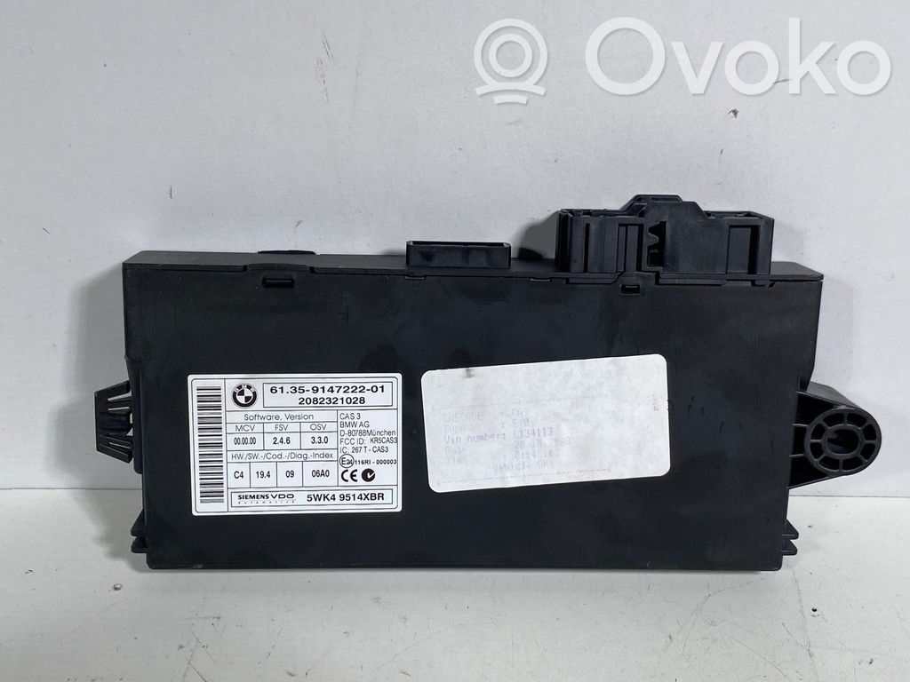 CAS control unit/module   9147222,2082321028,5WK49514XBR