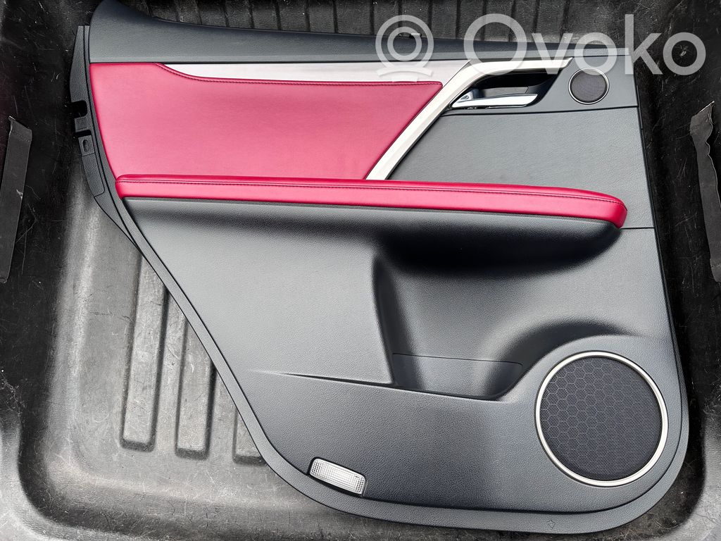 Lexus RX 450H Moldura del tarjetero de la puerta trasera 