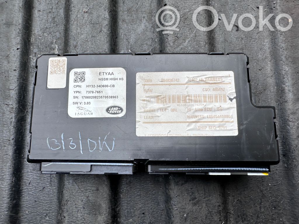 Land Rover Discovery 5 Module de commande de siège 