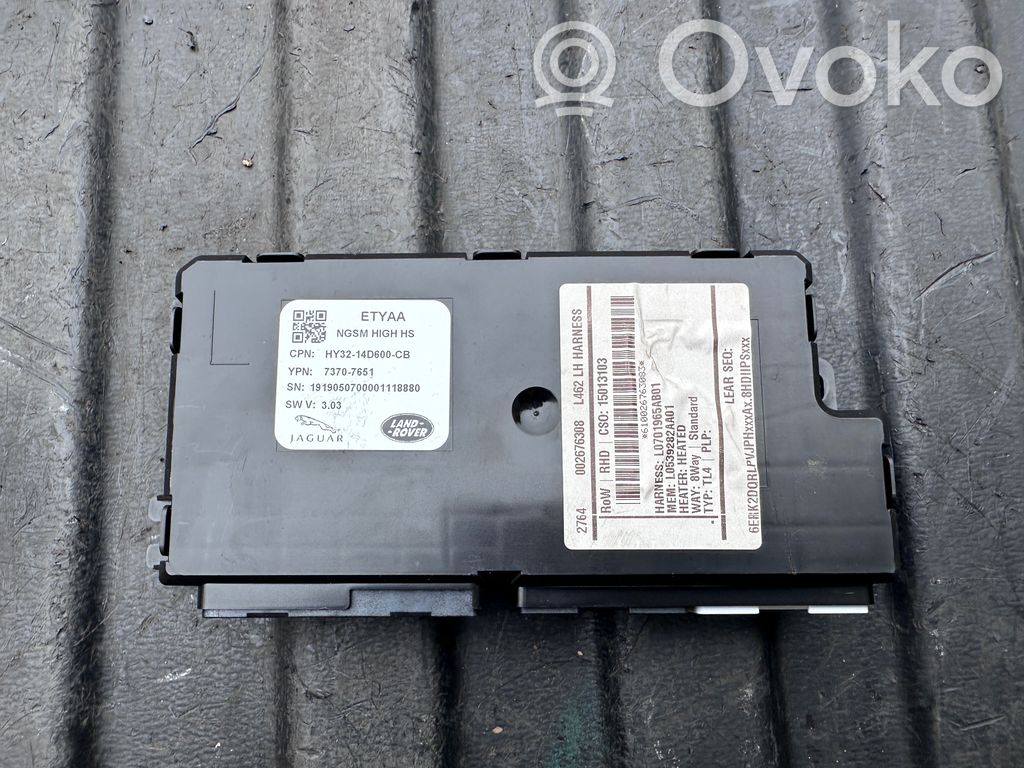 Land Rover Discovery 5 Module de commande de siège 