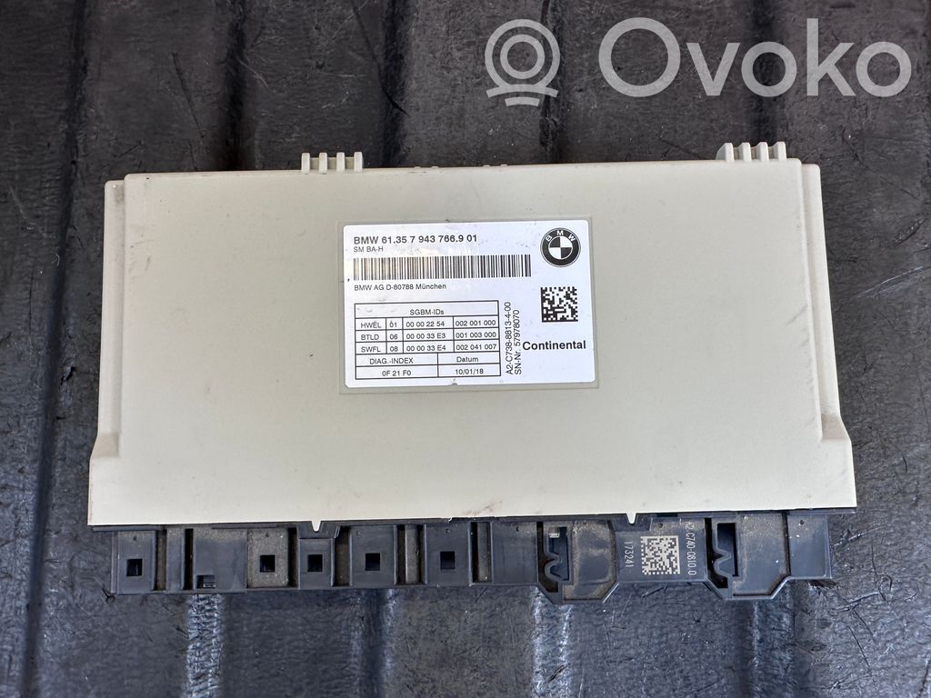 BMW 6 G32 Gran Turismo Module de commande de siège 