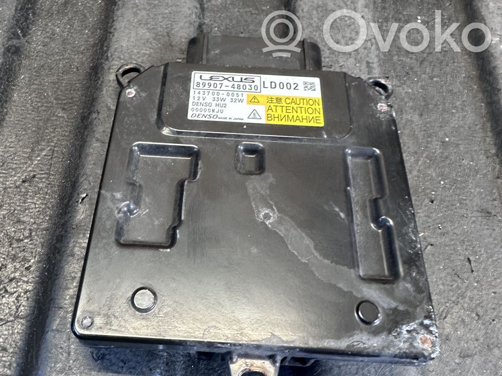 Lexus RX 450H Unidad de control/módulo de los faros xenón 