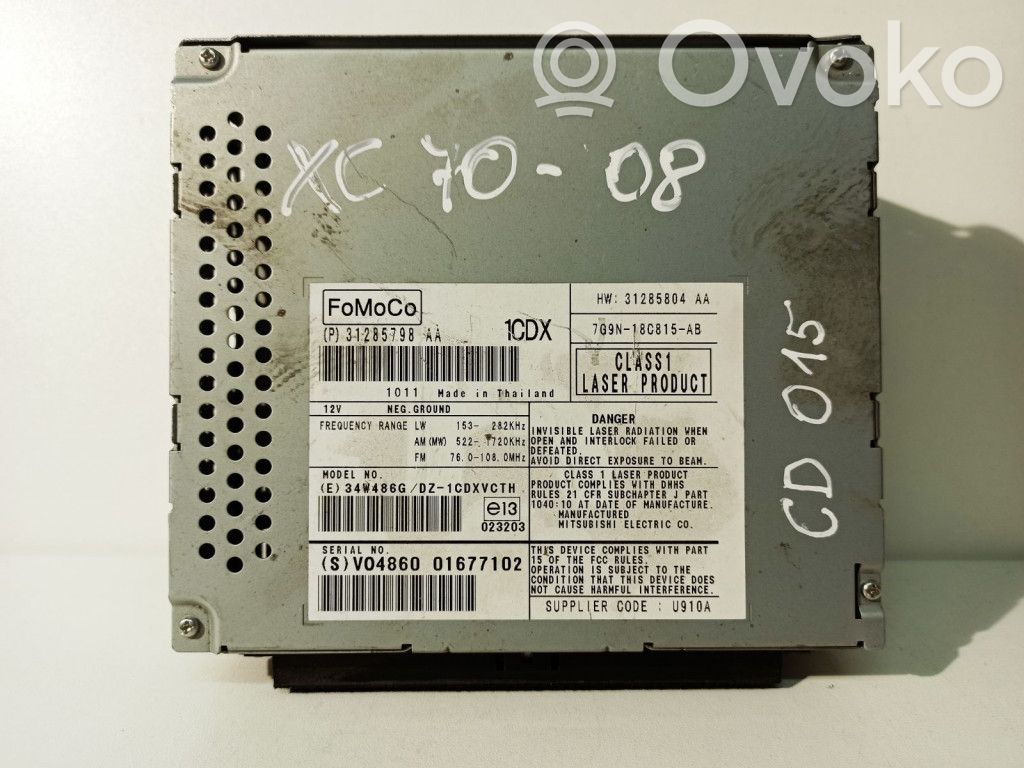 Volvo XC70 Unitate principală radio/CD/DVD/GPS 