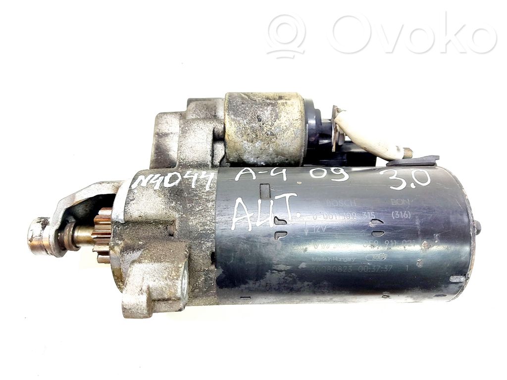 Audi A4 S4 B8 8K Starteris 