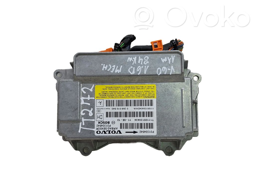 Volvo V60 Airbag control unit/module 