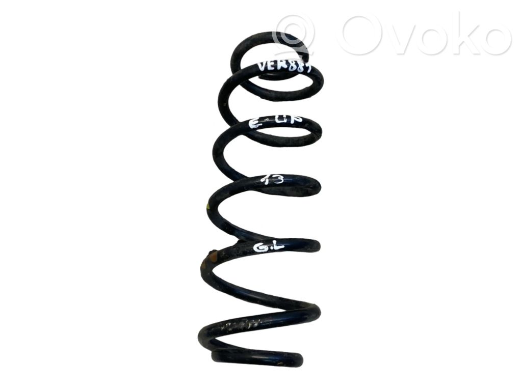 Rear coil spring